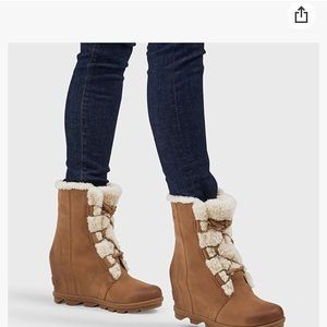 Sorel Joan of Arctic II Shearling Wedge